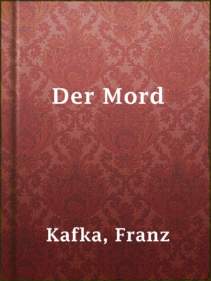 cover image of Der Mord